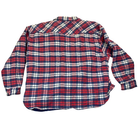 Vintage Alaska Wilderness Gear Shacket XXL Quilted Flannel Shacket 1959 Button U - Picture 2 of 10